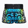 Férfi edzőshort YOKKAO Dragon Muay Thai pink/blue 2