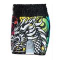 Férfi edzőshort YOKKAO Dragon Muay Thai pink/blue 3