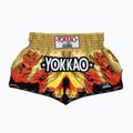 Férfi edzőshort YOKKAO Tiger Family Muay Thai gold