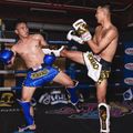 Férfi edzőnadrág YOKKAO Original Muay Thai white 6