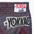 Férfi edzőshort YOKKAO Lunar Muay Thai iridescent blue grey 4