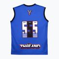 Férfi edzőpóló YOKKAO Tiger Workout Tank Top blue 2