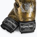 Top King Muay Thai Super Star Air Snake fekete/arany bokszkesztyűk 4