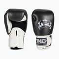 Top King Muay Thai Empower Air bokszkesztyűk fehér/ezüst TKBGEM-02A-WH