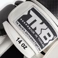 Top King Muay Thai Empower Air bokszkesztyűk fehér/ezüst TKBGEM-02A-WH 5