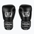 Top King Muay Thai Ultimate fekete ökölvívó kesztyűk