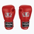 Top King Muay Thai Ultimate piros bokszkesztyűk