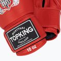 Top King Muay Thai Ultimate piros bokszkesztyűk 4