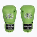 Top King Muay Thai Ultimate zöld bokszkesztyűk