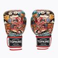 Top King Boxing Culture fehér/piros TKBGCT-1C1 bokszkesztyűk