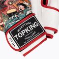 Top King Boxing Culture fehér/piros TKBGCT-1C1 bokszkesztyűk 4