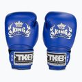 Top King Muay Thai Super kék boxkesztyűk 2