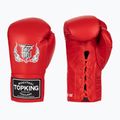 Top King Boxing kesztyű verseny piros