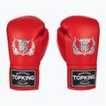 Top King Boxing kesztyű verseny piros