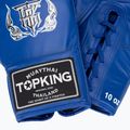 Top King Boxing kesztyű verseny kék 4