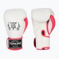 Top King Boxing Reborn fehér/rózsaszín bokszkesztyűk