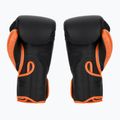 Top King Reborn bokszkesztyűk Semi Leather fekete/narancs 2
