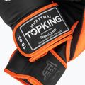 Top King Reborn bokszkesztyűk Semi Leather fekete/narancs 4