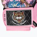 Top King Boxing Wild Tiger fekete/rózsaszín bokszkesztyűk 4