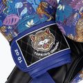 Top King Boxing Wild Tiger fekete/kék bokszkesztyűk 4