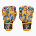 Top King Boxing Wild Tiger fekete/sárga bokszkesztyűk 2