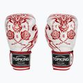 Top King Boxing Dragon piros/fehér bokszkesztyűk