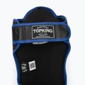 Top King Shin Guards sípcsont- és lábfejvédők Blend fekete/kék színben 4