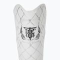 Top King Chain Semi Leather fehér/ezüst sípcsont- és lábfejvédők 5