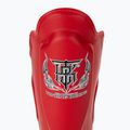 Top King Pro Semi Leather piros sípcsont- és lábfejvédők 5