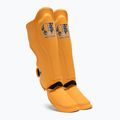 Top King Pro Semi Leather sárga sípcsont- és lábfejvédők