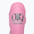Top King Pro Semi Leather rózsaszín sípcsont- és lábfejvédők 3