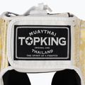 boksz fejvédő Top King Super Star white/gold 5