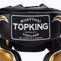 Top King Empower fekete/arany bokszsisak 4