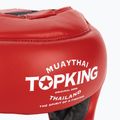 Bokszsisak Top King Full Coverage piros 5