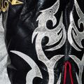 Top King Kickboxing edzőnadrág fekete/fehér 5