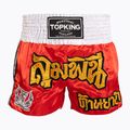 Top King Thai Boxing edző rövidnadrág piros/fehér