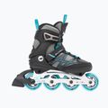 Női görkorcsolya K2 Alexis 80 Alu grey/cyan 2