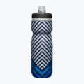 CamelBak Podium Chill 620 ml tengerészkék/ kék csíkos kerékpáros palack 4