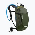 CamelBak M.U.L.E. 12 literes kerékpáros hátizsák 3 literes tartállyal poros olívazöld színben 2