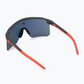 Nike Expedition Shield matt sötét füstszürke/piros tükör napszemüveg 2