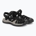 Női trekking szandál KEEN Rose fekete/semleges szürke 4