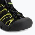 Gyerek szandálok KEEN Newport H2 black/lime green 7