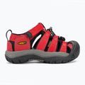 KEEN Newport H2 szalag piros/gargoyle gyermek szandálok 2