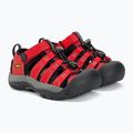 KEEN Newport H2 szalag piros/gargoyle gyermek szandálok 4