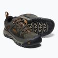 Férfi túrabakancs KEEN Targhee III Wp zöld-barna 1017784 12