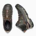 Férfi túrabakancs KEEN Targhee III Mid fekete oliva 1017787 10