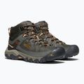 Férfi túrabakancs KEEN Targhee III Mid fekete oliva 1017787 12