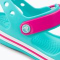 Crocs Crockband gyerek szandál medence/cukorka rózsaszín 8