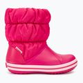 Crocs Winter Puff Kids candy pink gyerek hótaposó 2