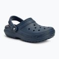 Papucs Crocs Classic Lined Clog navy/charcoal 2